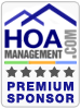 HOA Management Premium Sponsor badge